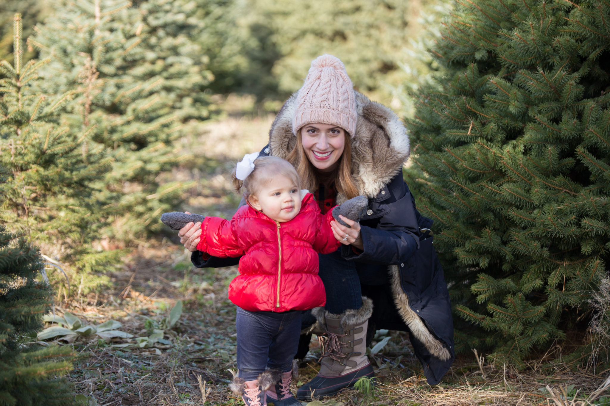 christmas tree farm | family photography | outdoor photography | family style | toddler style | winter style | allweareblog.com