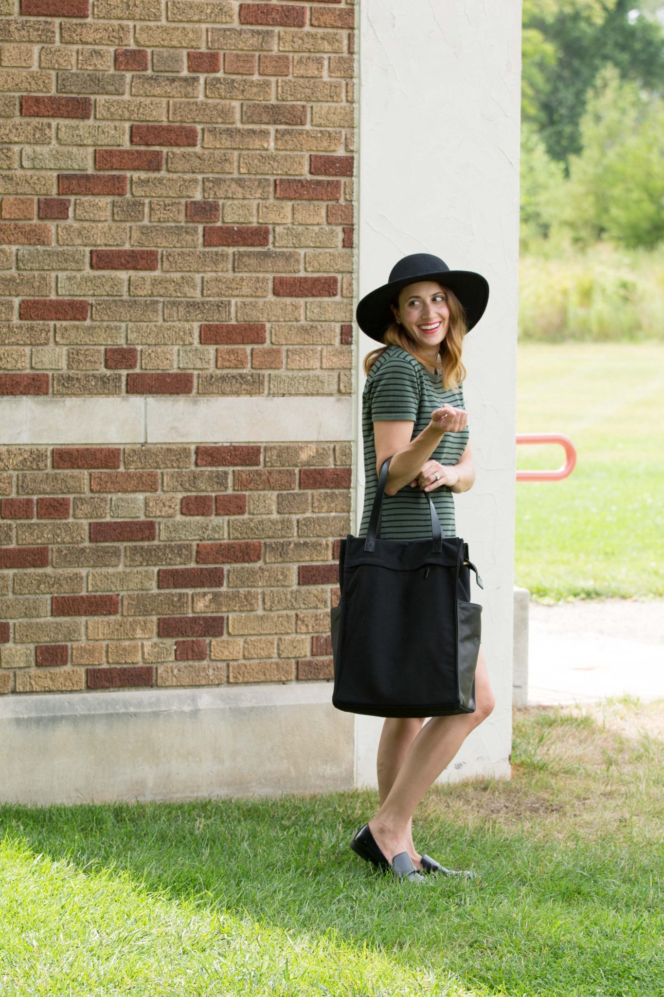 transition your wardrobe to fall and my anne york diaper bag on allweareblog.com