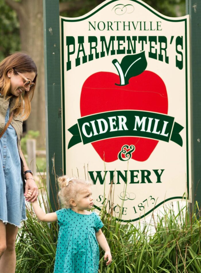 our visit to parmenters cider mill in northville michigan on allweareblog.com