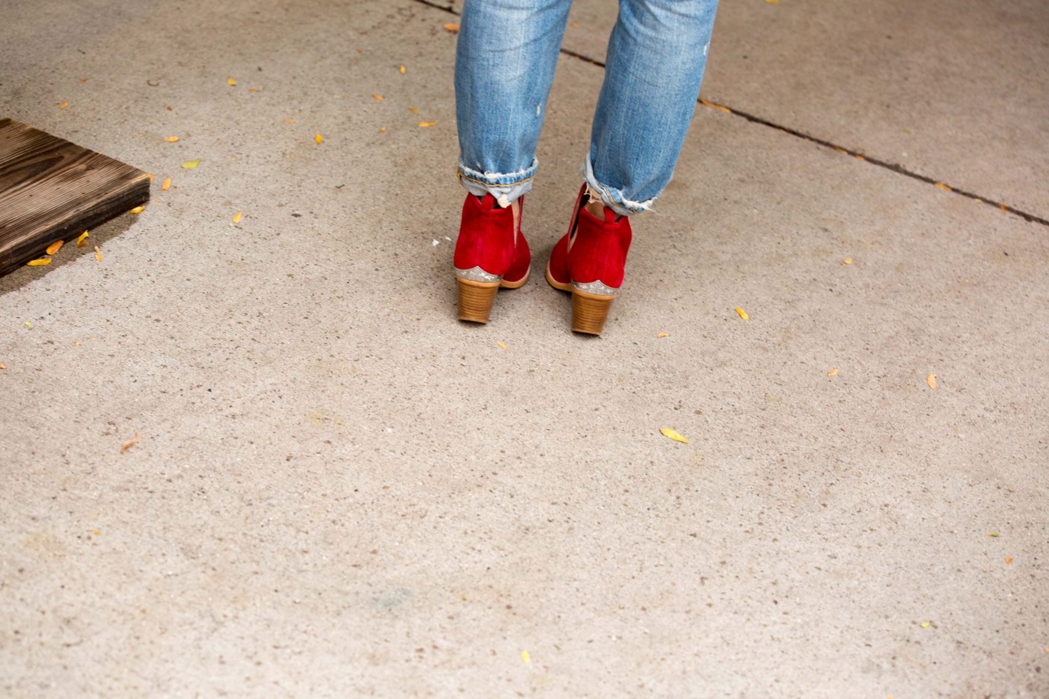 my favorite fall shoes with sundance shoes and styleshack on allweareblog.com | jeffery campbell cromwell boots red