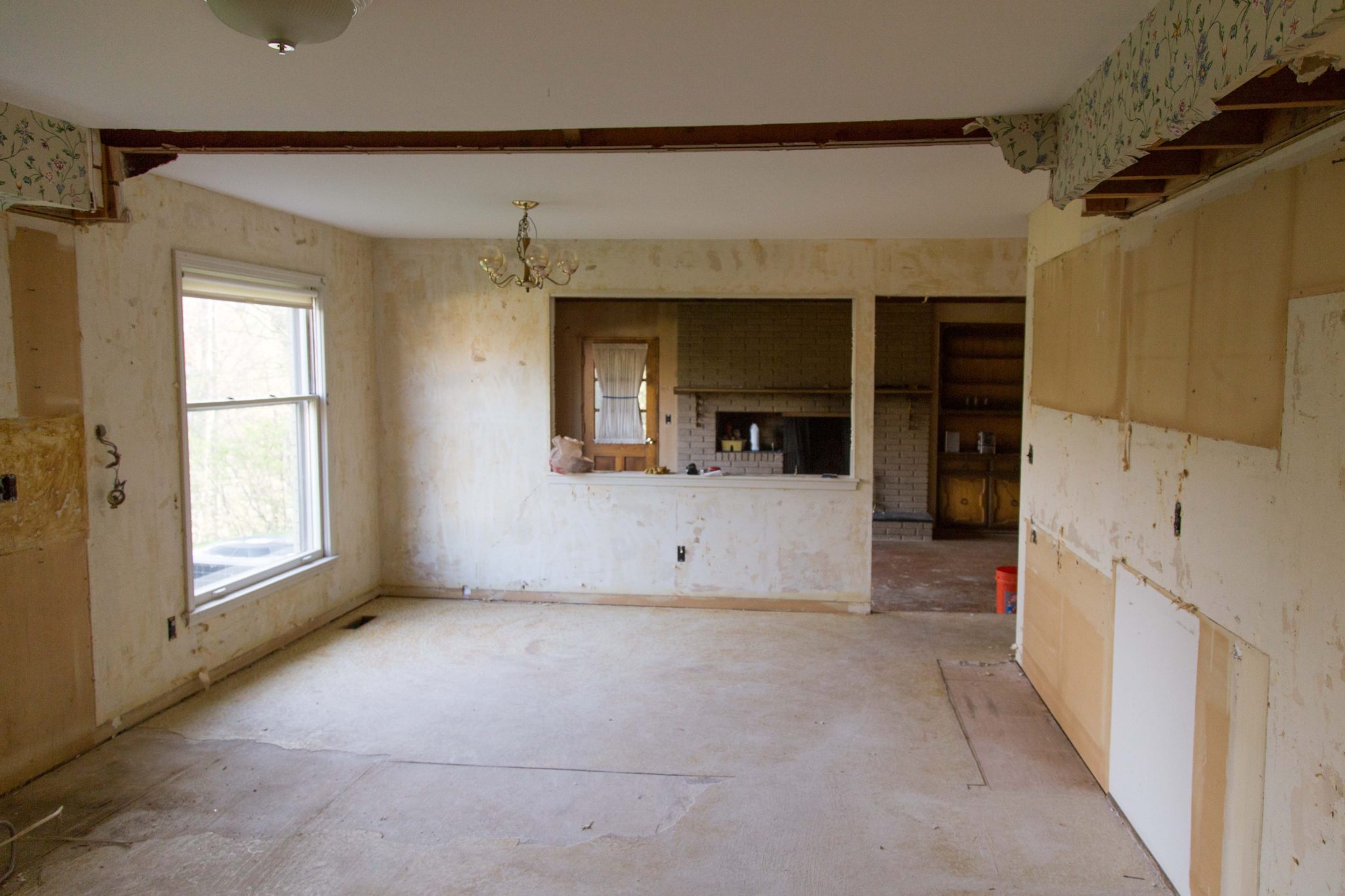 our kitchen demolition and renovation | fixer upper | our new kitchen on allweareblog.com