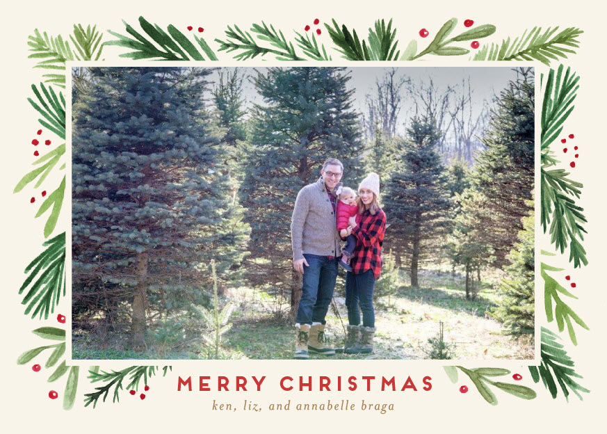 a roundup of our holiday cards with minted on allweareblog.com | christmas card ideas and inspiration
