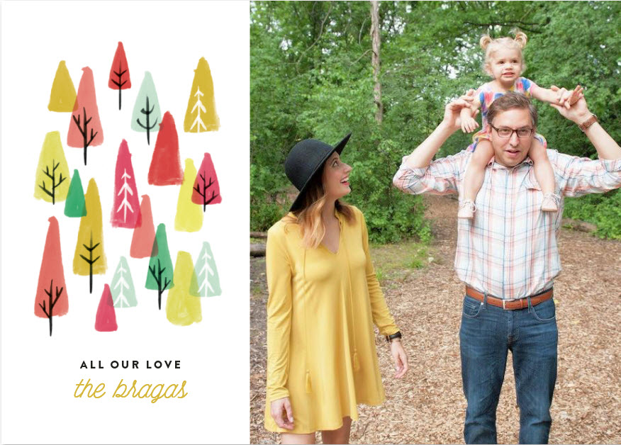 a roundup of our holiday cards with minted on allweareblog.com | christmas card ideas and inspiration