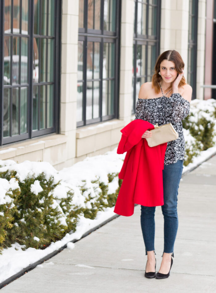 heartloom abigal top | what to wear to a winter girls night | casual holiday look on allweareblog.com