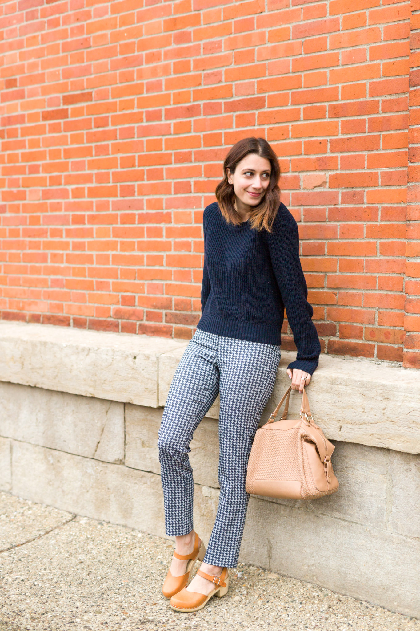 Margaret M Slimming pants | styling clogs for work | how to wear clogs to the office | the perfect pants for the office | work wear style on allweareblog.com