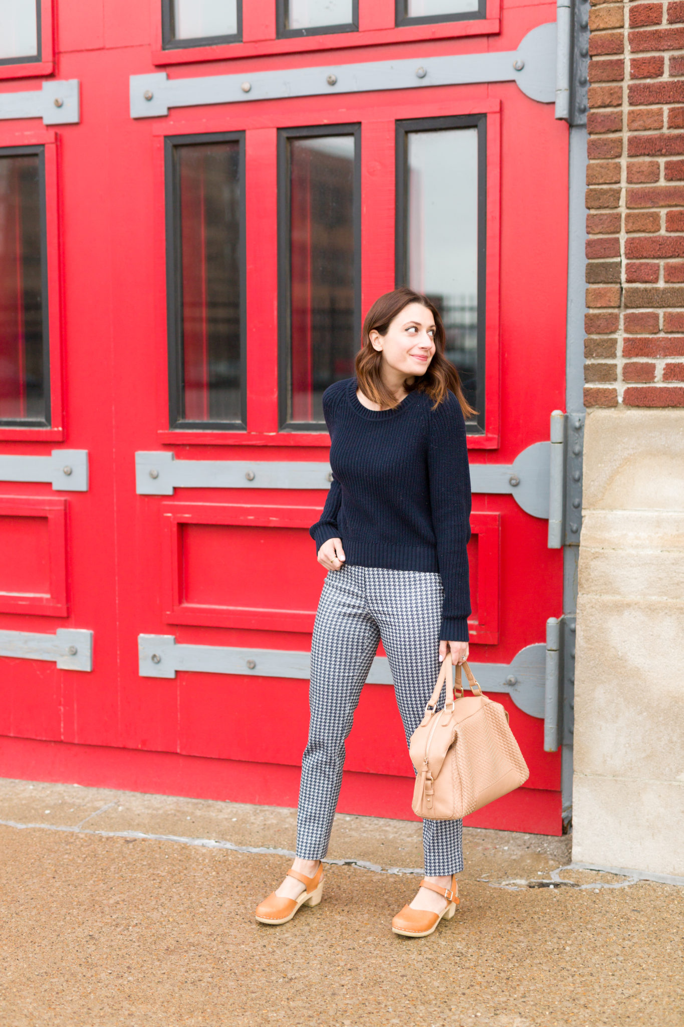 Margaret M Slimming pants | styling clogs for work | how to wear clogs to the office | the perfect pants for the office | work wear style on allweareblog.com