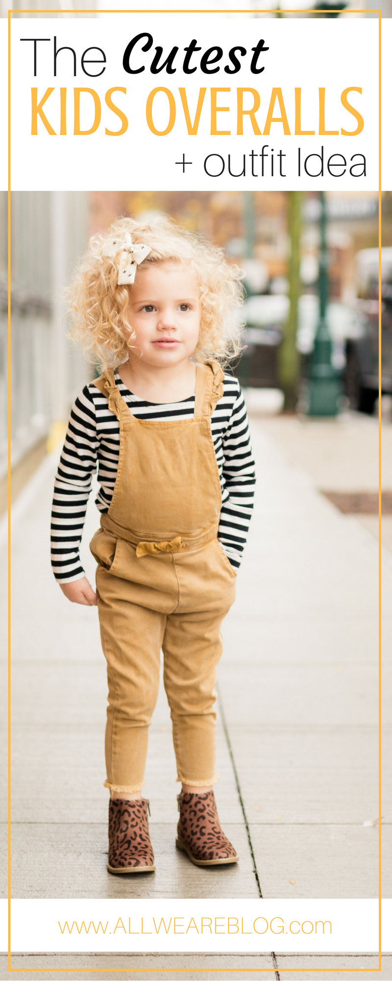 the cutest kids overalls and outfit idea on allweareblog.com